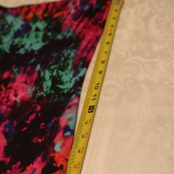 CDP & CO Spaghetti Strap Adjustable Abstract Print Tank Top Size Large - Picture 9 of 14